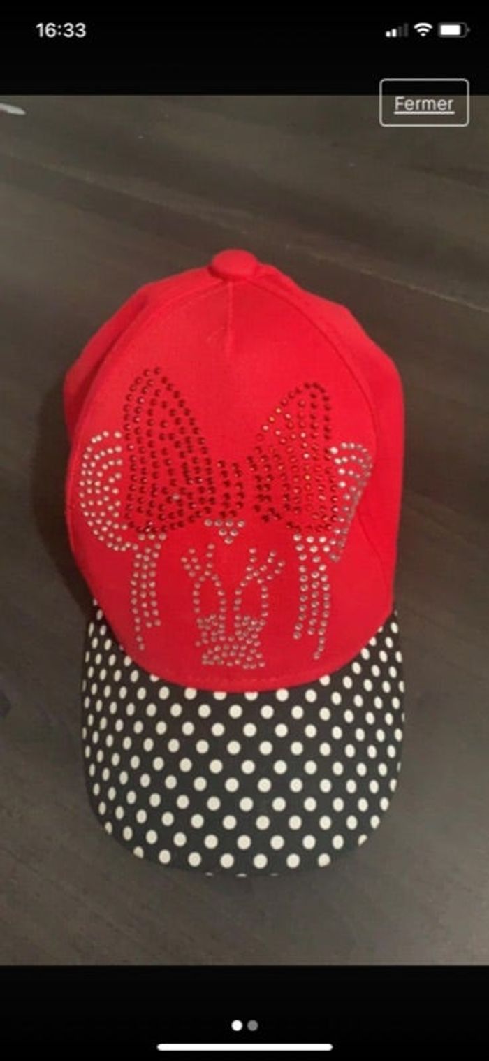 Casquette Minnie mouse