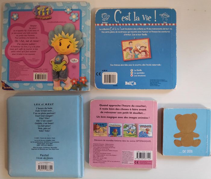 Lot de 5 livres bébé - photo numéro 2