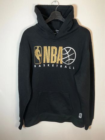 Sweat à capuche pour homme NBA noir taille L 175