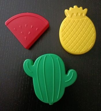 3 glaçons réutilisables