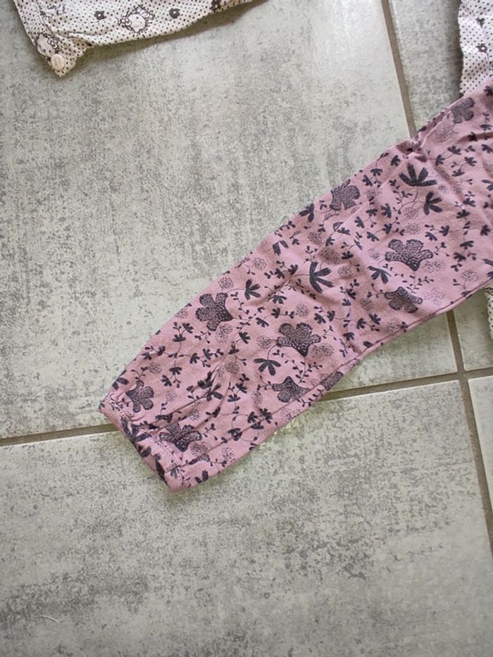 Lot de 2 blouses à manches longues 8 ans - photo numéro 3