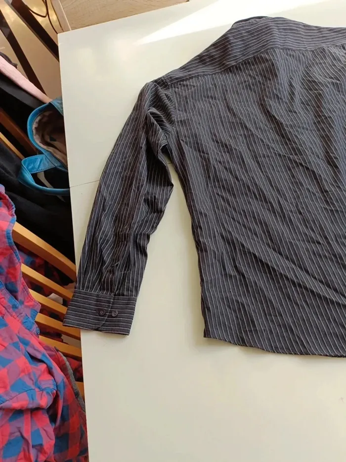 Chemise manches longues rayée friday taille xl - photo numéro 8