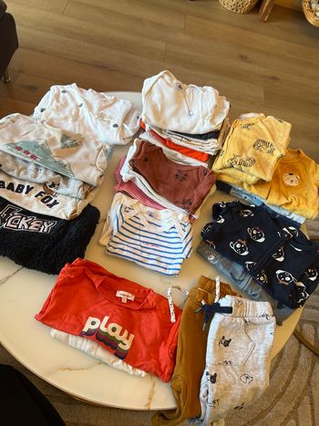 Lot 31 pièces 6 mois garçon 