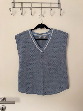 Haut sans manches bleu It Hippie taille S