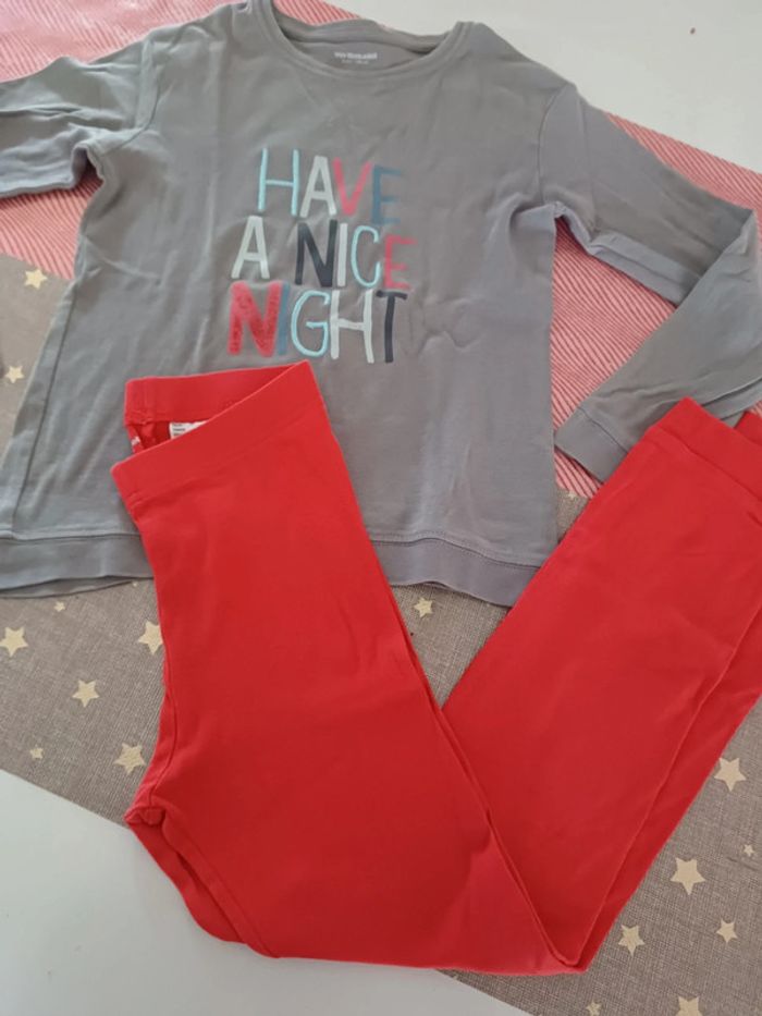 Pyjama coton 8 ans - photo numéro 2