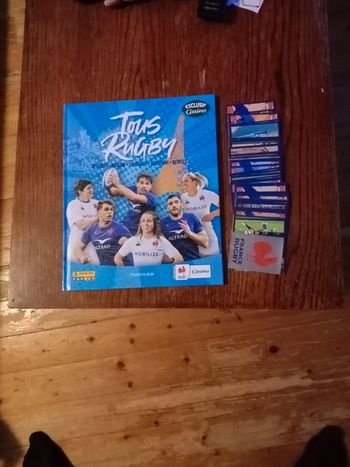 Album + stickers Tous Rugby