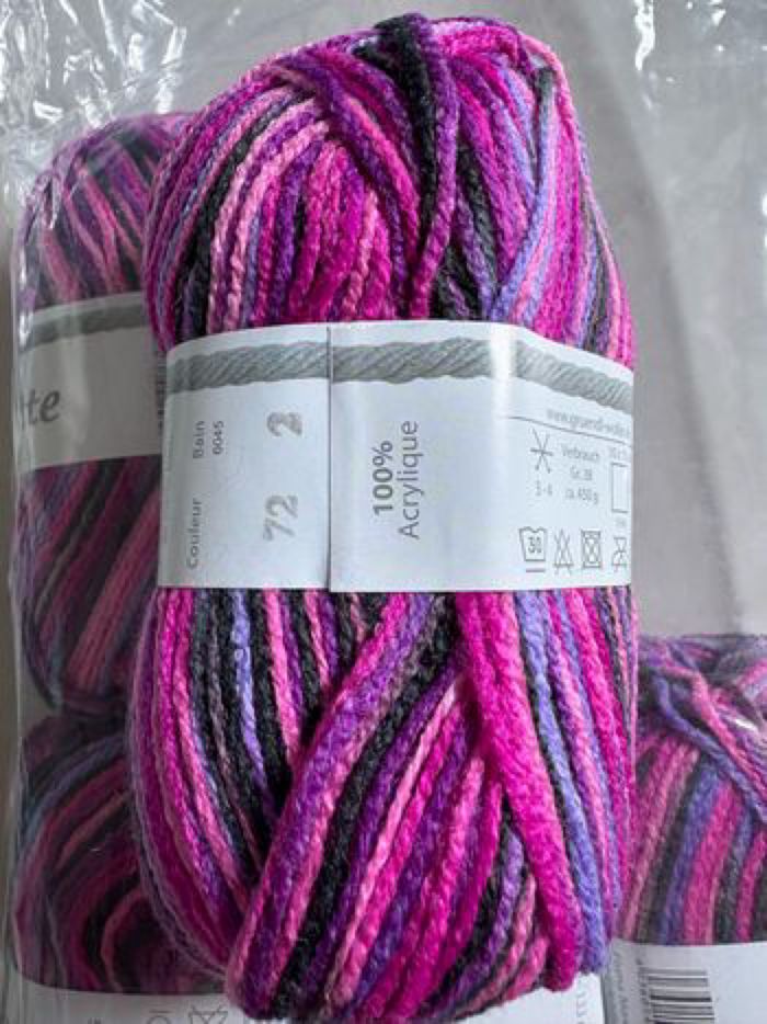 Lot de 7 pelotes