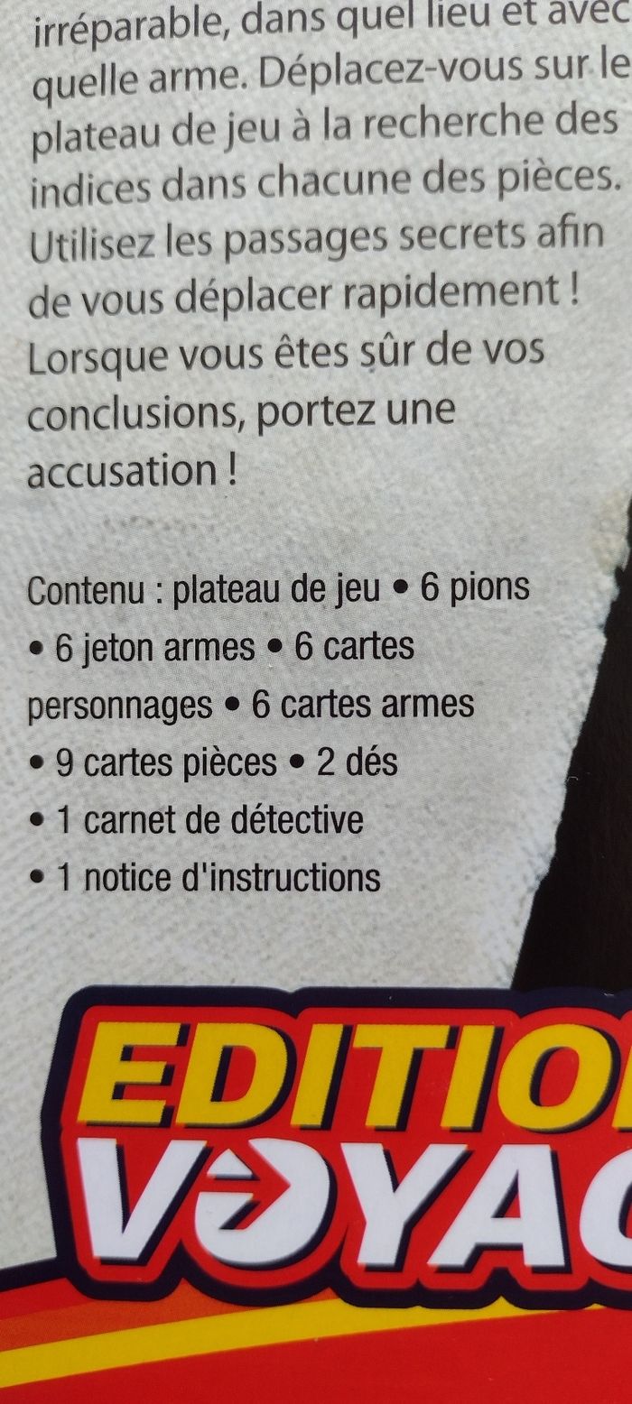Cluedo jeu de voyage - photo numéro 6