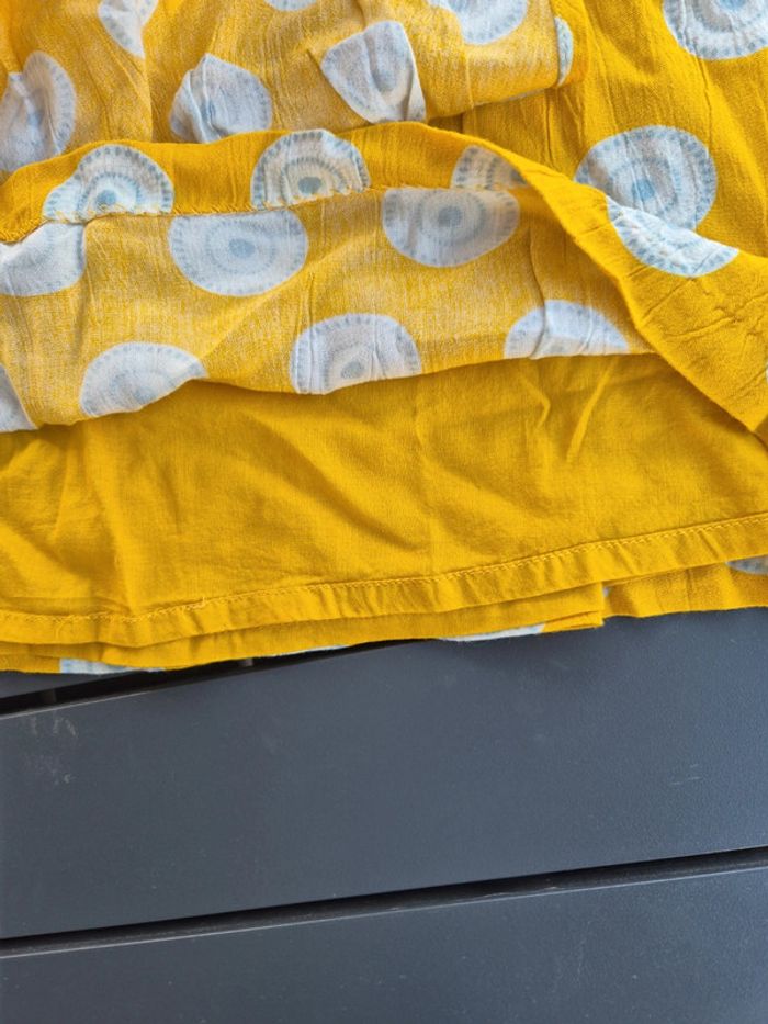 Jupe moutarde Gocco 9/10 ans - photo numéro 4