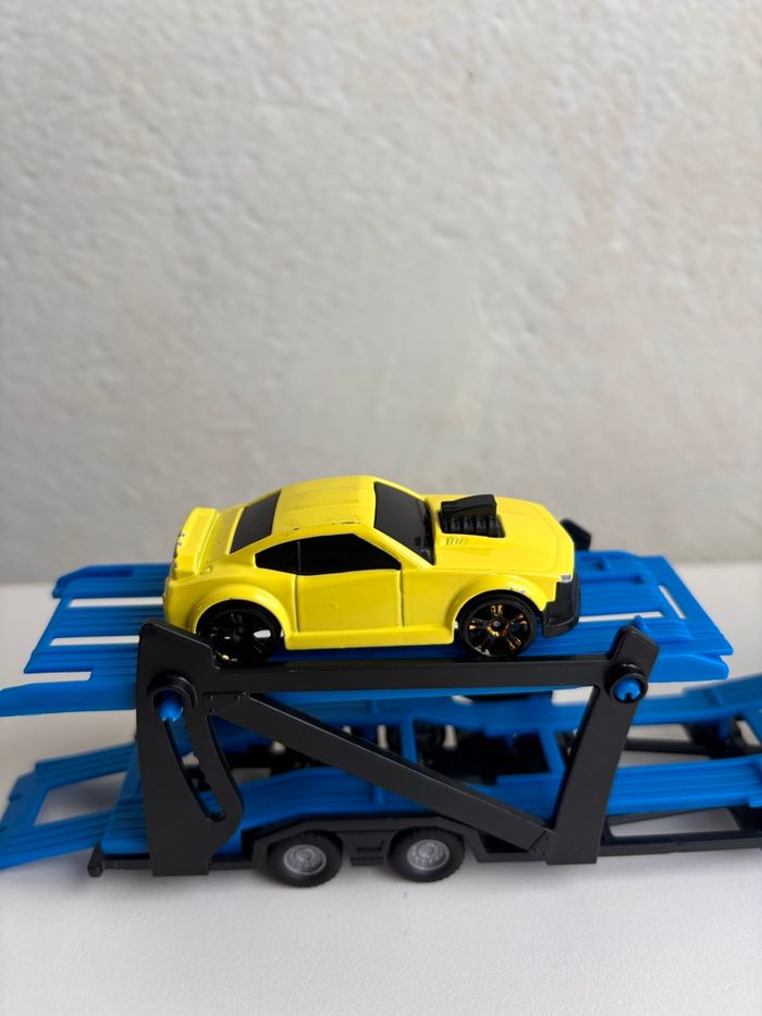 Camion dépanneur - dépanneuse avec véhicules - 3 voitures - photo numéro 4