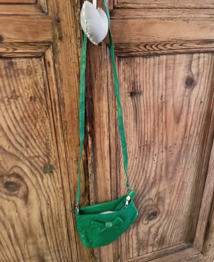 Petit sac à main vert - photo numéro 2