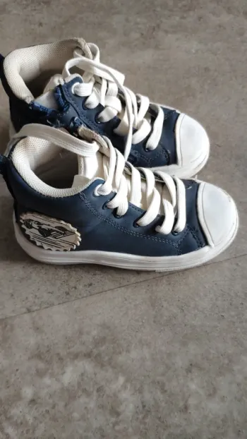 Chaussures montantes bleu marine 24 charlie et friends