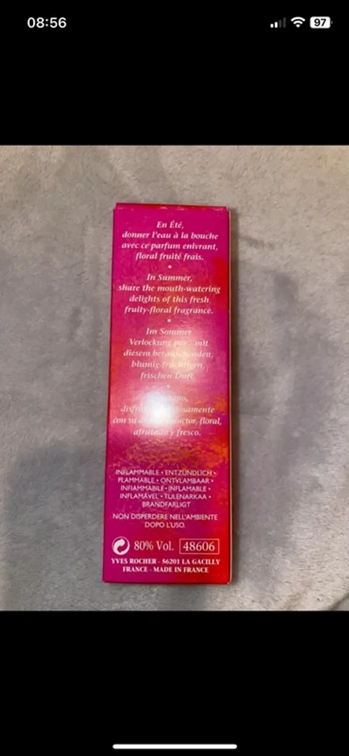 Folies de saisons eau de toilette #Yves rocher #vintage - photo numéro 2
