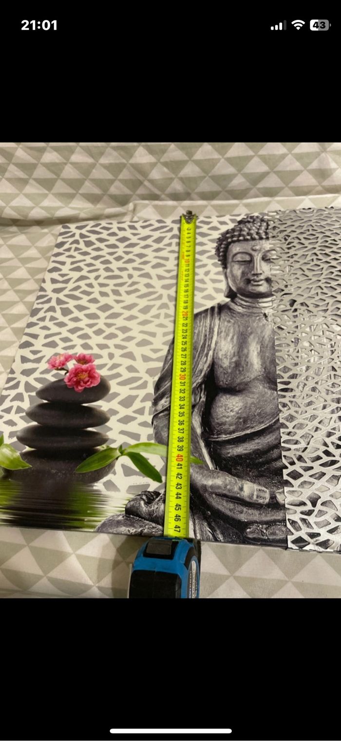 Toile bouddha - photo numéro 3
