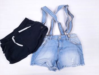 lot short salopette, Kiabi, orchestra, fille 7 ans