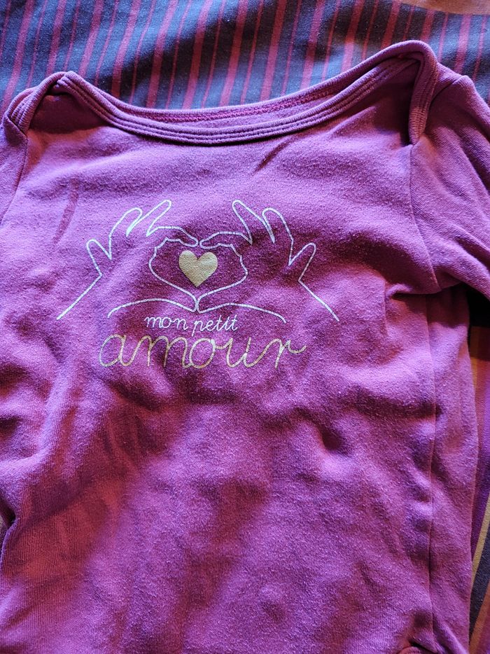 Body Gémo manches longues – Taille 2 ans - photo numéro 2