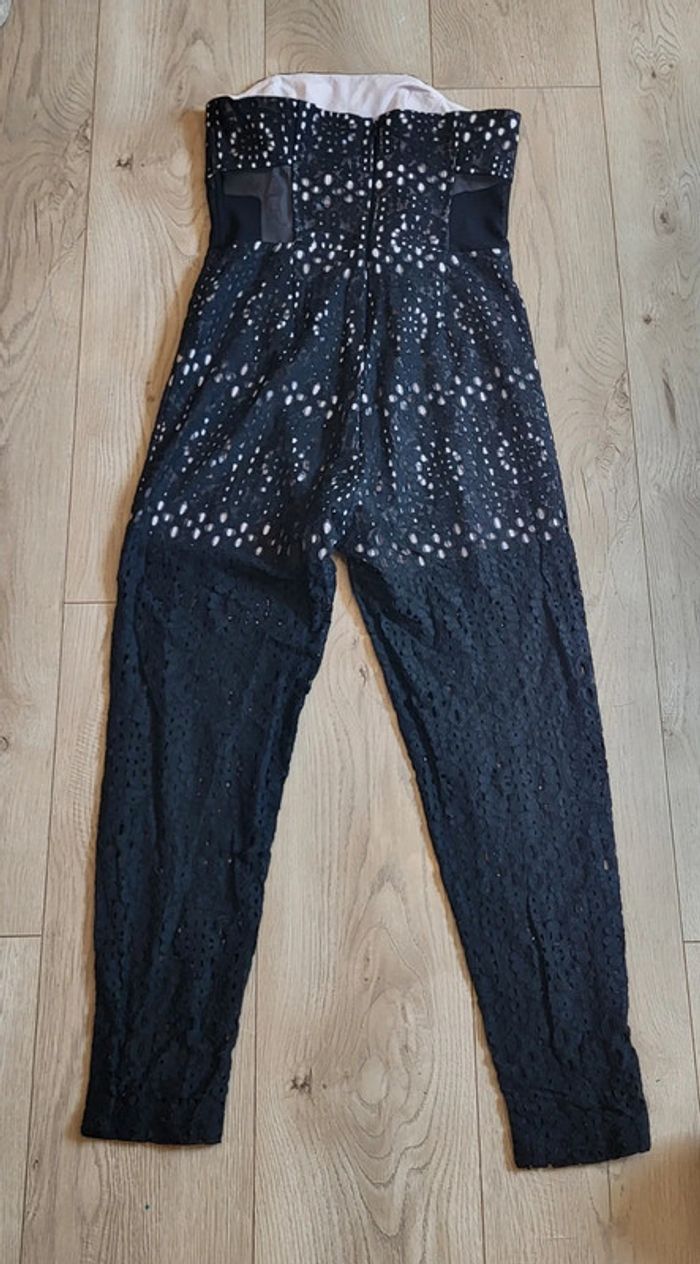 Combinaison bustier chic Revise XS neuve sans étiquette noir - photo numéro 5