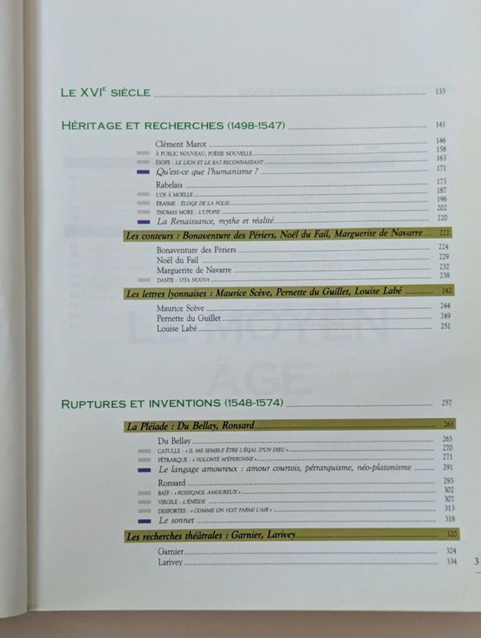 Lot 4 livres Itinéraires Littéraires Hatier – du Moyen Âge au XIXe siècle - photo numéro 17