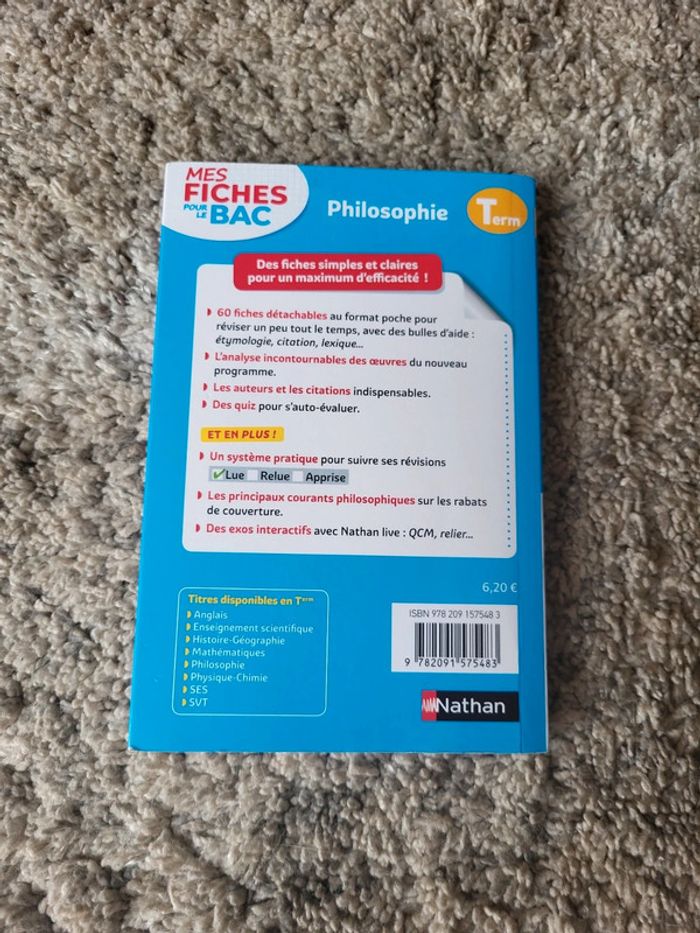 Livre fiche BAC - photo numéro 2