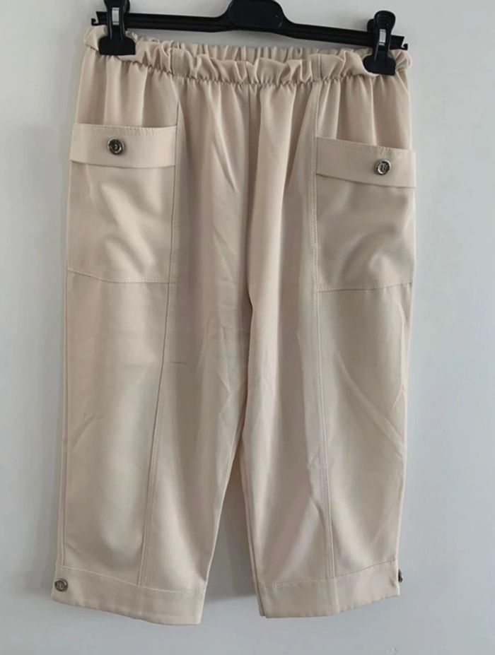 Short cargo beige crème Vintage Y2K T3 40 L