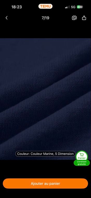 Ensemble femme jupe et pull M