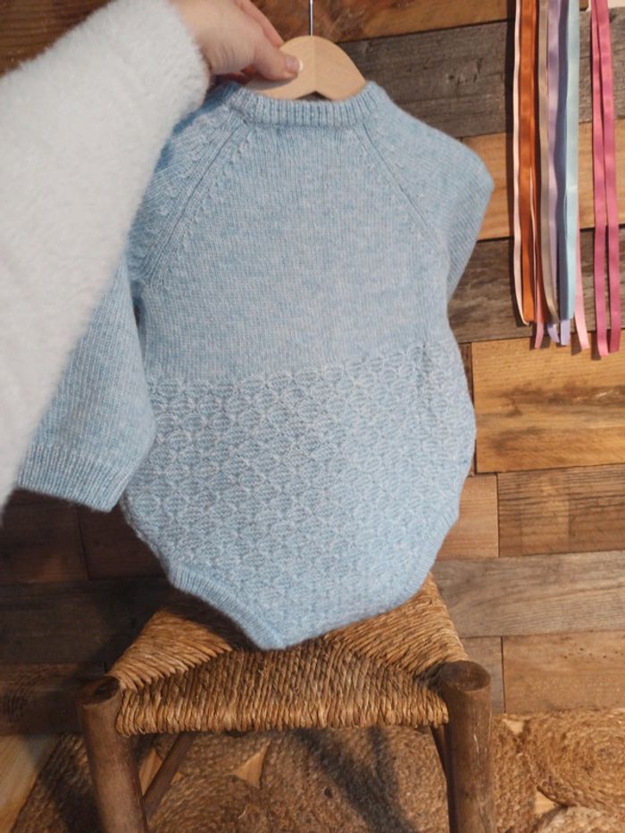 Body laine tbe 12/18 mois - photo numéro 3