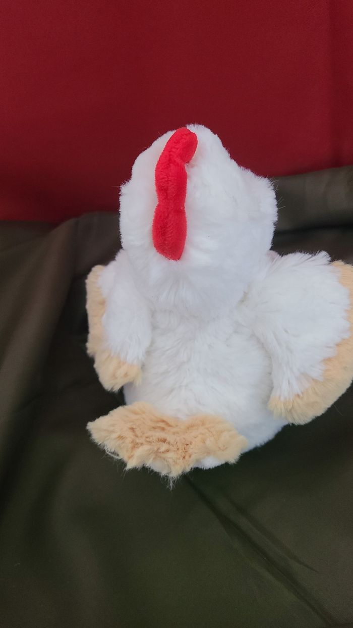 Les Pakidoo sonores 15 cm - poule blanche gipsy - photo numéro 3