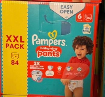 1 carton de couches taille 6 pants