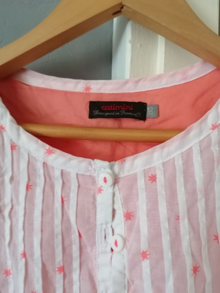 Blouse manches 3 /4 Doublé catimini 12ans - photo numéro 3
