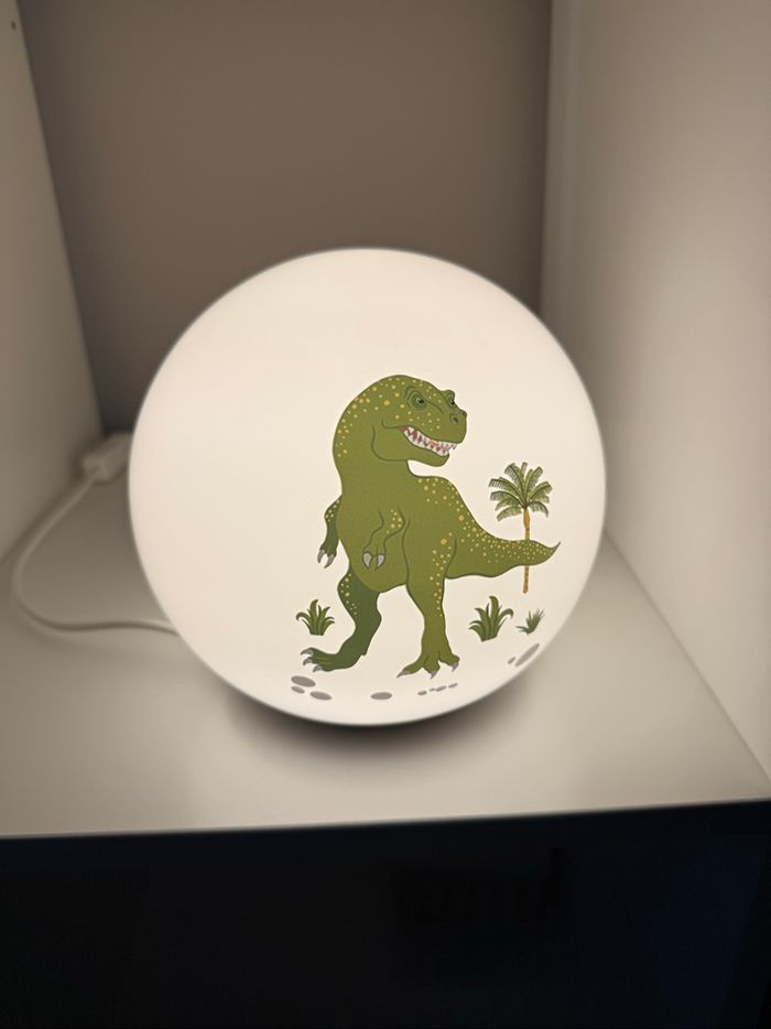 Lampe de chevet dinosaure