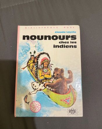 Nounours chez les indiens vintage 