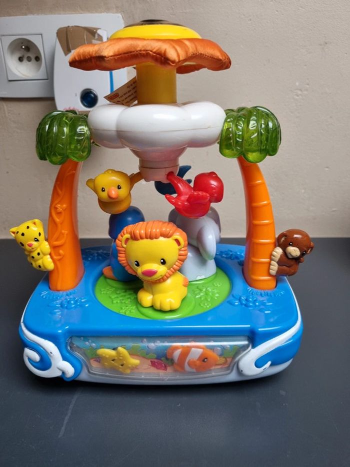 Jeu toupie animaux