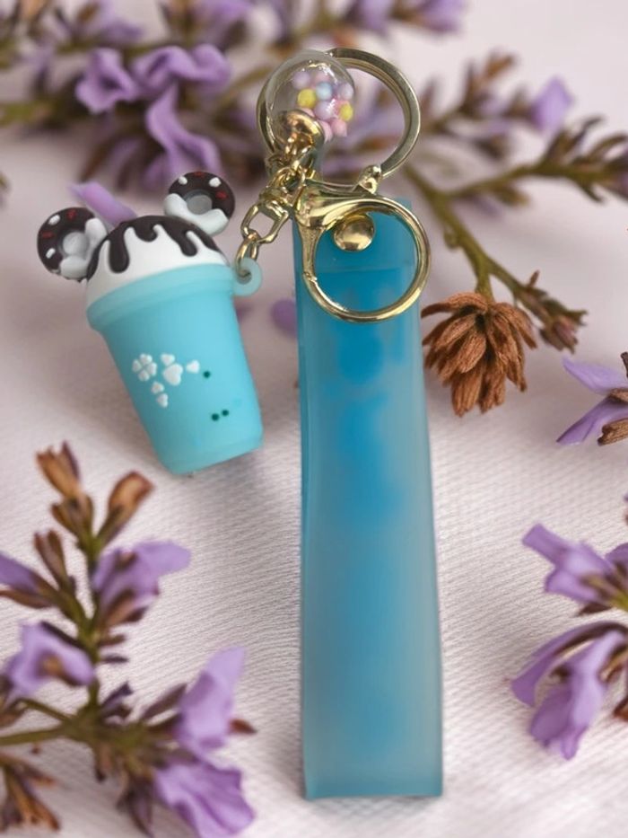 Porte clés glace Mickey Bleu - photo numéro 3