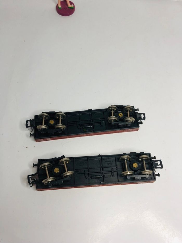 Jouef 6520 wagon plat à bogies - photo numéro 4