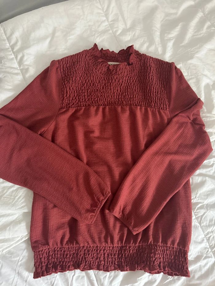 Blouse manches longues