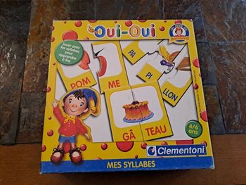 Jeu Oui Oui Mes syllabes