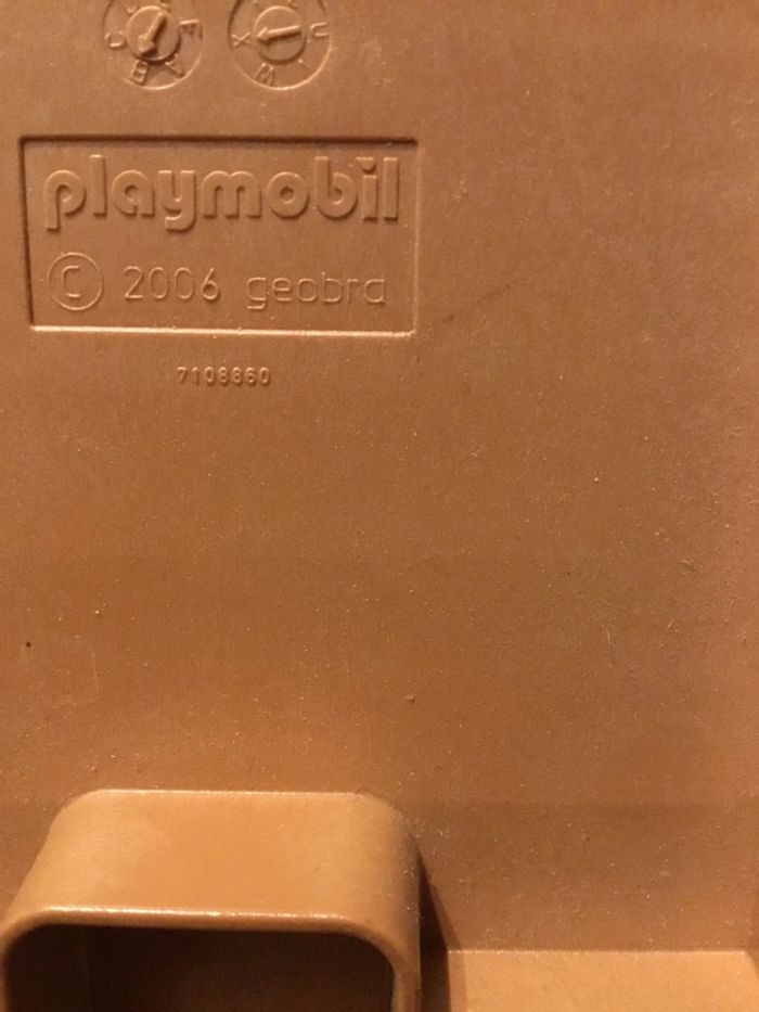 Playmobil plancher plaque base 22,5x18cm pièces détachées maison forestière 4207 5004 - photo numéro 6