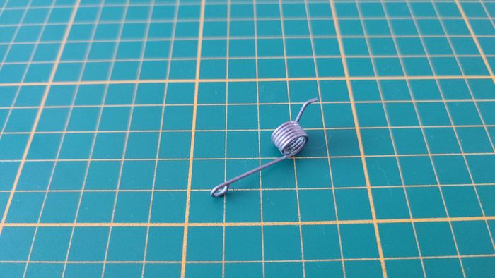 Ressort capot pièce détachée console de jeux Nintendo Gamecube DOL-001 (EUR) #E35