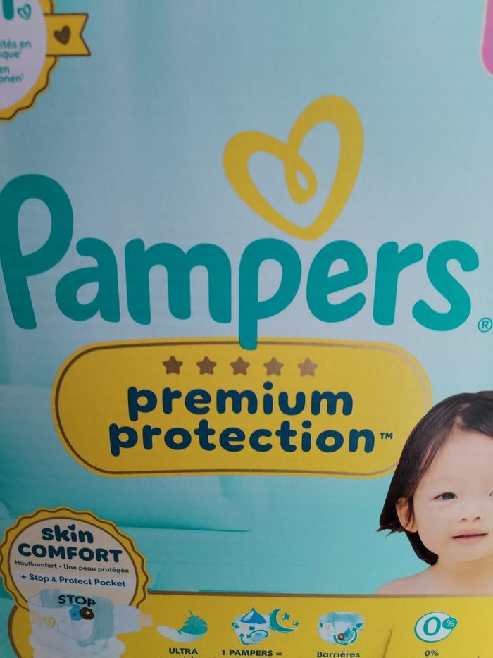 Couche pampers premium protection - photo numéro 2