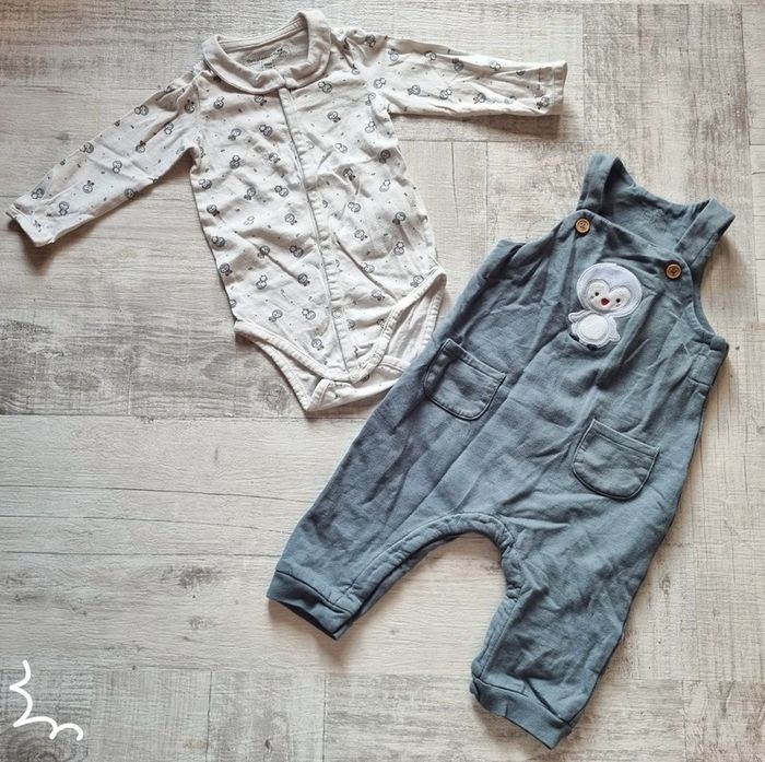 Ensemble sergent major pingouin 9 mois