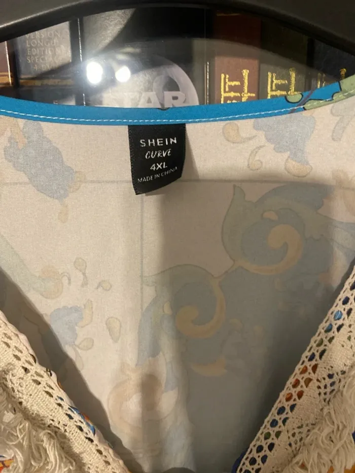 robe bohème manche 3/4 4xl 52 SHEIN Curve - photo numéro 5