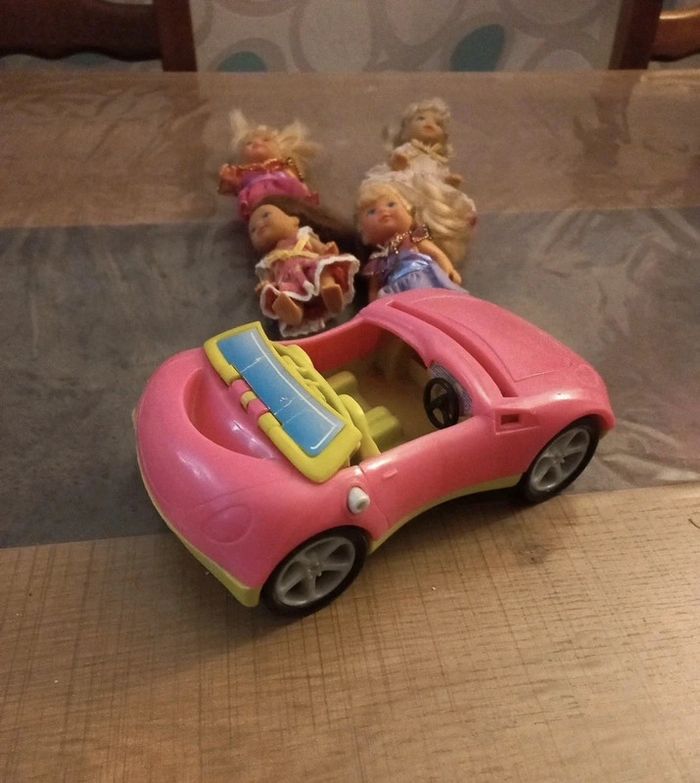 4 mini poupée voiture 🩷 - photo numéro 4
