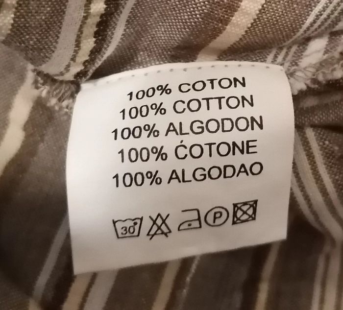 Robe d'été à rayures beige marron gris argenté taille L Agathe Velmont - photo numéro 11