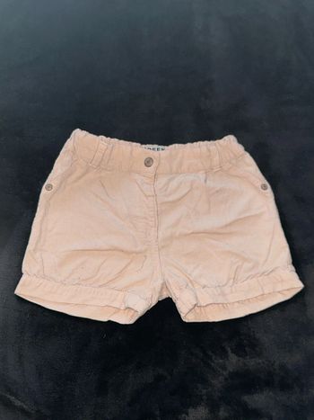 Short en velours