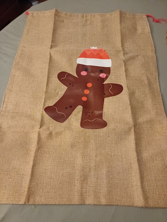 Sac à jouet pain d'épices