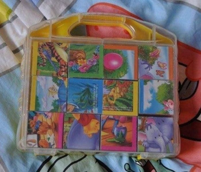 Cubes puzzle Winnie l'ourson
