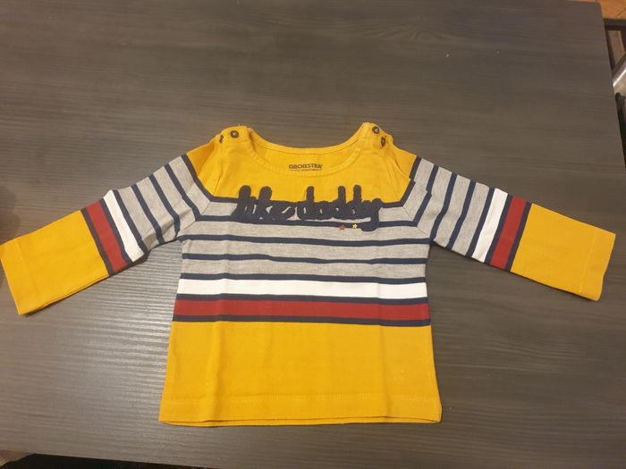 Tee-shirt like daddy orchestra 18 mois