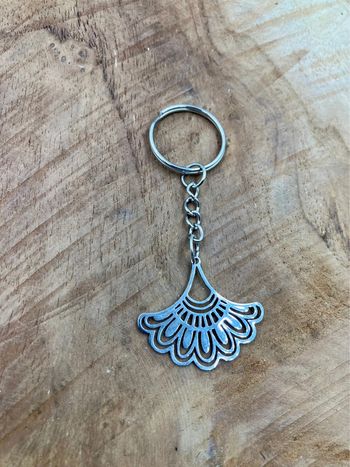 Porte-clé floral mandala ethnic