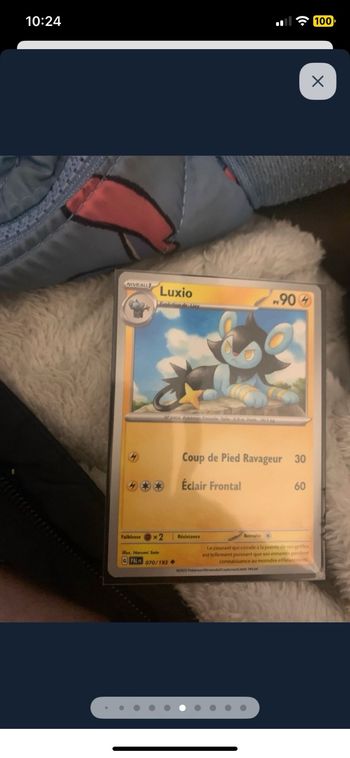 Carte Pokémon luxio