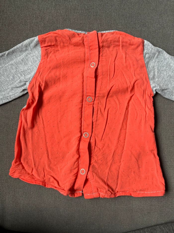 Teeshirt manches longues TAO 6 mois - photo numéro 4